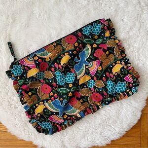 LA DOUBLE J Woman  bag Floral Hand Pochette